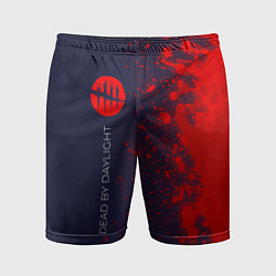 Мужские спортивные шорты DEAD BY DAYLIGHT - Брызги По вертикали