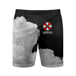 Шорты спортивные мужские Umbrella Corporation Облока, цвет: 3D-принт