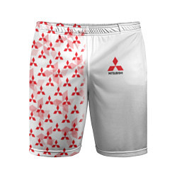 Мужские спортивные шорты Mitsubishi Mini logo Half pattern