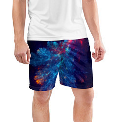 Шорты спортивные мужские Космический Коралловый Риф, цвет: 3D-принт — фото 2
