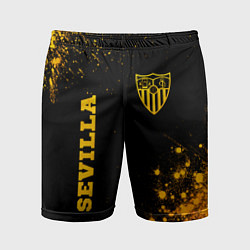 Шорты спортивные мужские Sevilla - Gold Gradient, цвет: 3D-принт