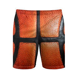Мужские спортивные шорты Баскетбольный мяч текстура