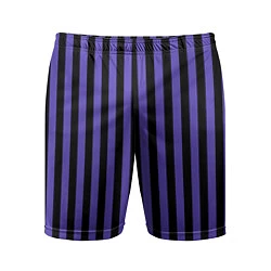 Шорты спортивные мужские Школьники Невермор: фиолетовая форма, цвет: 3D-принт