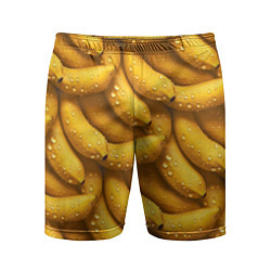 Мужские спортивные шорты Сочная текстура из бананов