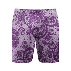 Мужские спортивные шорты Фиолетовая фантазия