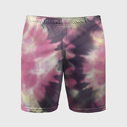 Шорты спортивные мужские Tie-Dye дизайн, цвет: 3D-принт