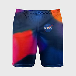 Шорты спортивные мужские Nasa gradient sportcolor, цвет: 3D-принт