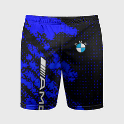 Мужские спортивные шорты BMW sport amg colors blue