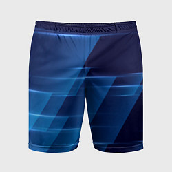 Шорты спортивные мужские Blue background, цвет: 3D-принт