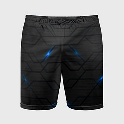 Мужские спортивные шорты Кибер сталь