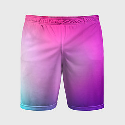 Шорты спортивные мужские Colorful gradient, цвет: 3D-принт