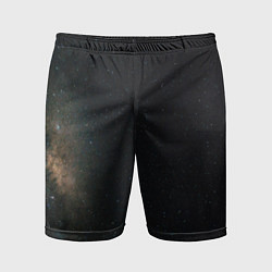 Мужские спортивные шорты Звездный космос темно-синий