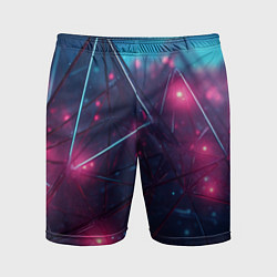 Мужские спортивные шорты Конструкция с ярким свечением