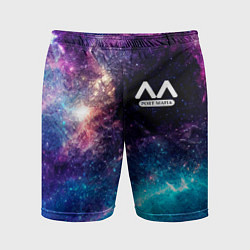 Шорты спортивные мужские Bungo Stray Dogs space anime, цвет: 3D-принт