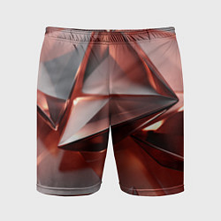 Мужские спортивные шорты Рубиновые пирамидки