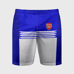 Шорты спортивные мужские Arsenal fc sport geometry, цвет: 3D-принт