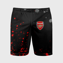 Шорты спортивные мужские Arsenal spash, цвет: 3D-принт