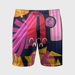 Шорты спортивные мужские Ширли мырли, цвет: 3D-принт