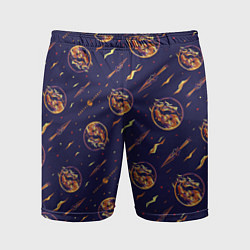 Мужские спортивные шорты Mortal Kombat logo pattern