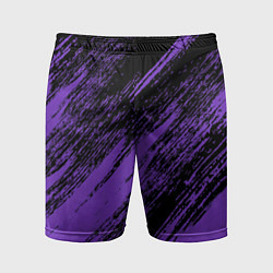Шорты спортивные мужские The color is purple and black, цвет: 3D-принт