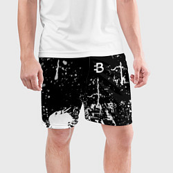 Шорты спортивные мужские Dota краски белые, цвет: 3D-принт — фото 2