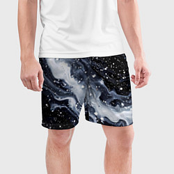 Шорты спортивные мужские Млечный путь в космоссе, цвет: 3D-принт — фото 2