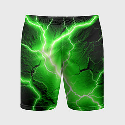 Мужские спортивные шорты Color green black