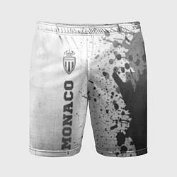Мужские спортивные шорты Monaco - white gradient по-вертикали