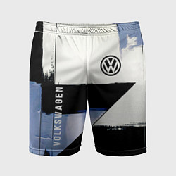 Мужские спортивные шорты Volkswagen логотип