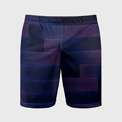 Мужские спортивные шорты Color blue square