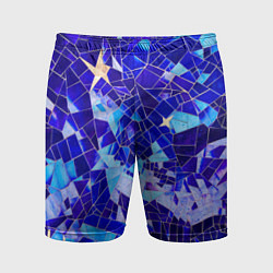 Шорты спортивные мужские Небо-Звезды, цвет: 3D-принт