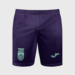 Шорты спортивные мужские ФК Уфа - форма команды, цвет: 3D-принт