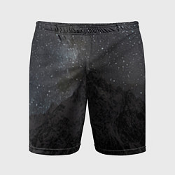 Шорты спортивные мужские Тихтенген звёздны, цвет: 3D-принт