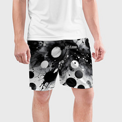 Шорты спортивные мужские Abstract fantasy pattern - Milano, цвет: 3D-принт — фото 2