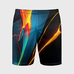 Шорты спортивные мужские Multicoloured neon, цвет: 3D-принт