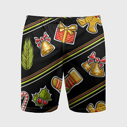 Мужские спортивные шорты Рождественский дух