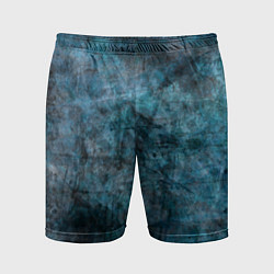 Мужские спортивные шорты Абстракция - dark blue