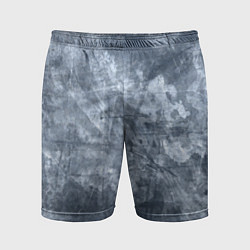 Мужские спортивные шорты Абстракция - gray-blue