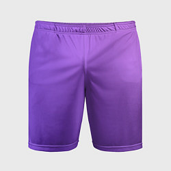 Шорты спортивные мужские The color is purple, цвет: 3D-принт