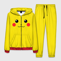 Костюм мужской Happy Pikachu, цвет: 3D-красный