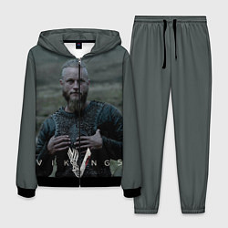 Костюм мужской Vikings: Ragnarr Lodbrok, цвет: 3D-черный