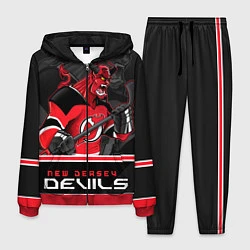 Костюм мужской New Jersey Devils, цвет: 3D-красный