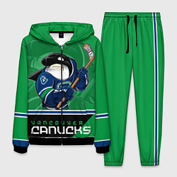Костюм мужской Vancouver Canucks, цвет: 3D-черный