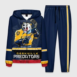 Костюм мужской Nashville Predators, цвет: 3D-красный