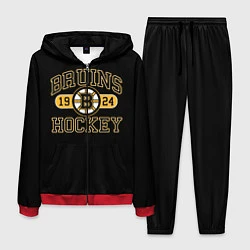 Костюм мужской Boston Bruins: Est.1924, цвет: 3D-красный