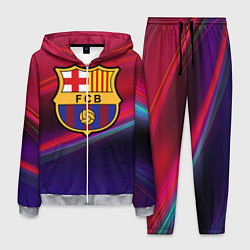 Костюм мужской ФК Барселона, цвет: 3D-меланж