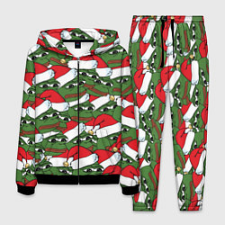 Костюм мужской Sad frog new year, цвет: 3D-черный