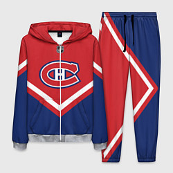 Костюм мужской NHL: Montreal Canadiens, цвет: 3D-меланж