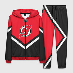 Костюм мужской NHL: New Jersey Devils, цвет: 3D-красный