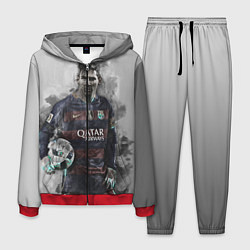 Костюм мужской Lionel Messi, цвет: 3D-красный